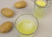 Картофельный сок при лечении гастрита