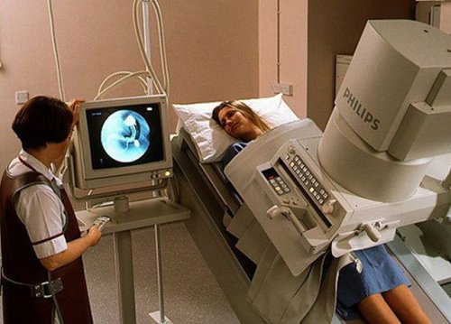 пациент на рентгене
